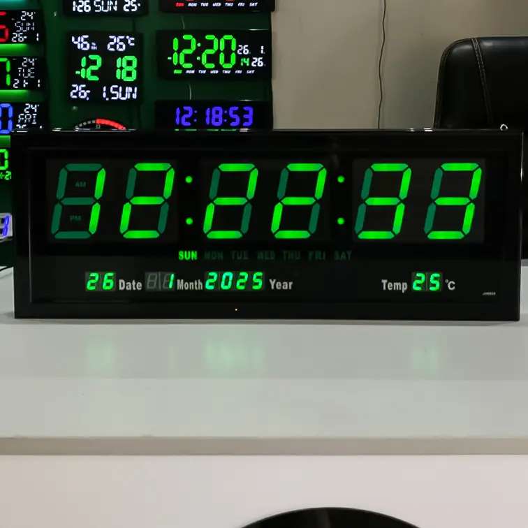 LED Digital Clock With Large Display with alarm functions and calendar